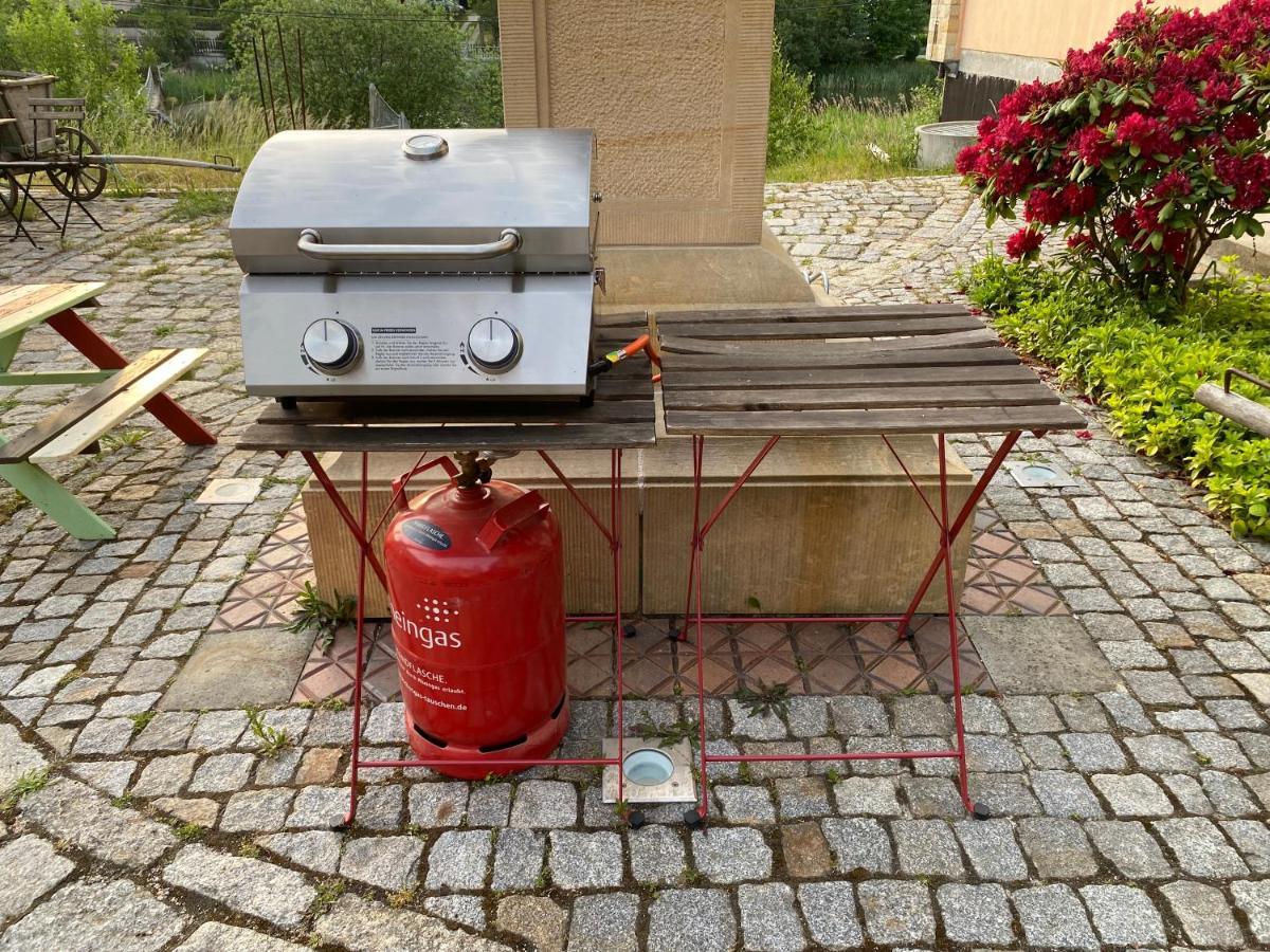 Ferienwohnung Wachstube Mit 3 Schlafraeumen Im Rittergut Leppersdorf Wachau Exteriér fotografie