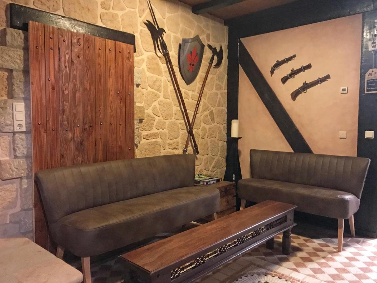 Ferienwohnung Wachstube Mit 3 Schlafraeumen Im Rittergut Leppersdorf Wachau Exteriér fotografie